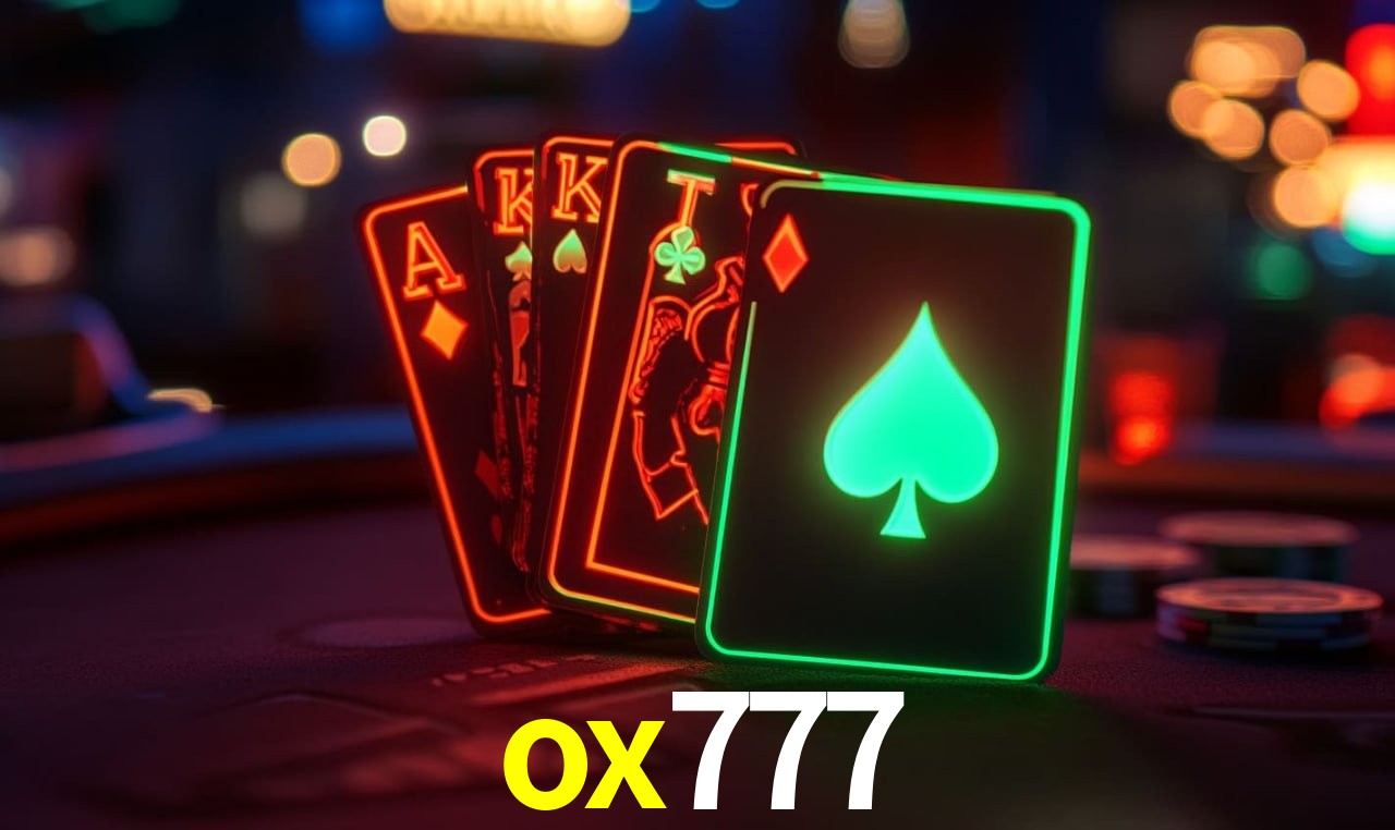 Jackpots e promoções na ox777